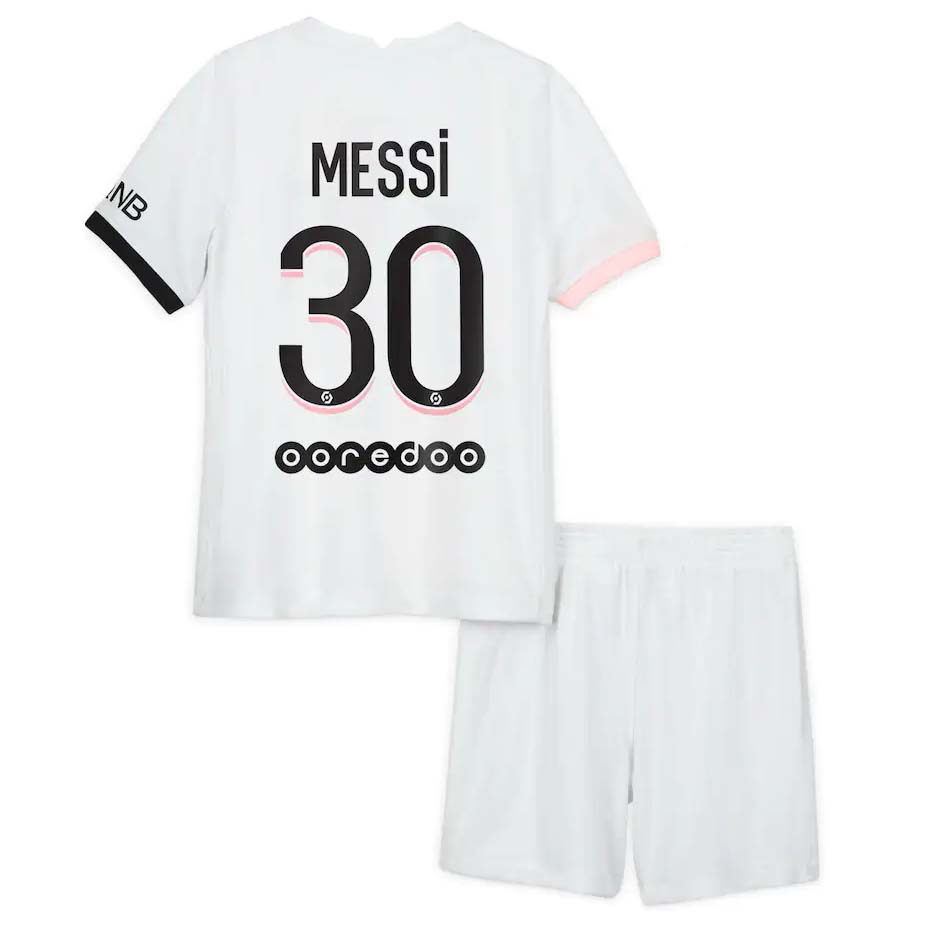 Camiseta Paris Saint Germain NO.30 Messi 2ª Kit Niño 2021 2022